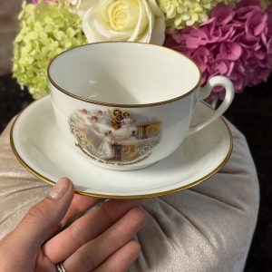 porcelāna krūze, liela izmēra ar svētbildes motīvu (7144)