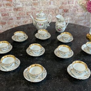 Porcelāna tējas/kafijas servīze 10 personām (7293)